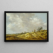 Path through the Dunes - Jan van Goyen — framed artwork on a wall