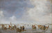 Winter Scene on Ice - Jan van Goyen — artwork view
