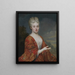 Portrait Painting of Theresia Mechtildis Schilders - Jan van Helmont — framed artwork on a wall