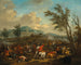 A cavalry skirmish - Jan van Huchtenburg — artwork view