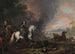 Henri Casimir II, Prince of Nassau-Dietz in a Battle - Jan van Huchtenburg — artwork view