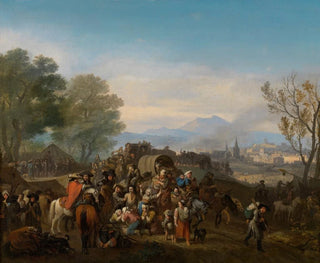 Horrors of War - Jan van Huchtenburg — artwork view