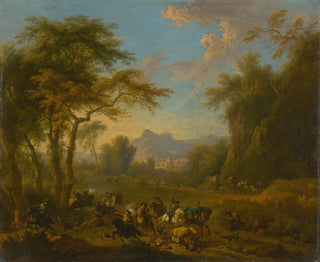 Razzia - Jan van Huchtenburg — artwork view