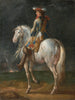 Study for the figure of Eugene of Savoy - Jan van Huchtenburg — artwork view