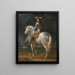 Study for the figure of Eugene of Savoy - Jan van Huchtenburg — framed artwork on a wall