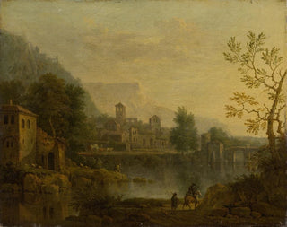 Italian landscape painting - Jan van Huysum — artwork view