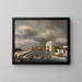La porte Heiligeweg à Amsterdam - Jan van Kessel — framed artwork on a wall