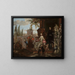Family Portrait Painting - Jan van Kessel the Younger — framed artwork on a wall