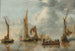 La Flotte Nationale Saluant la Barque d'État - Jan van de Cappelle — artwork view