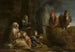 Camping of Gypsies - Jan van de Venne — artwork view