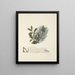 Pins et chênes - Jane Elizabeth Giraud — framed artwork on a wall