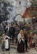 After the Church - Janis Rozentāls — artwork view