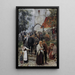 After the Church - Janis Rozentāls — framed artwork on a wall