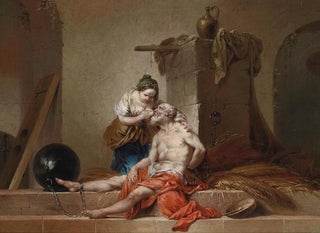 La charité romaine - Januarius Zick — artwork view