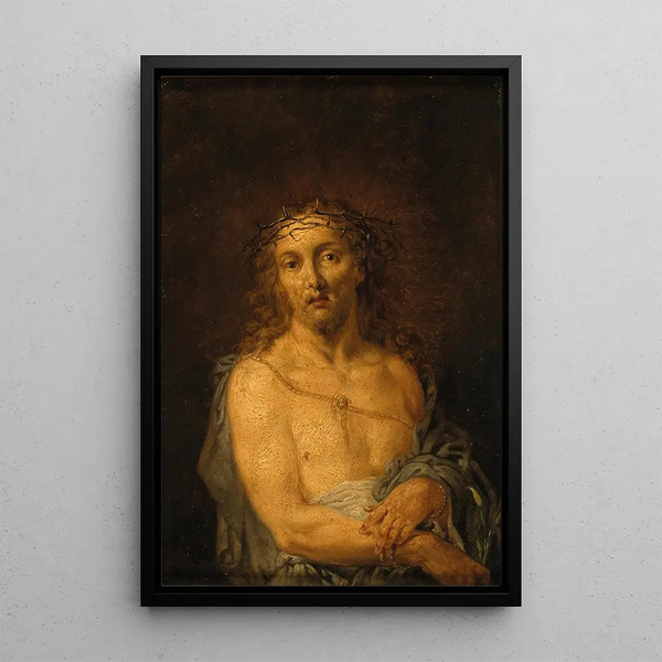 Ecce Homo Painting - Januarius Zick — framed artwork on a wall