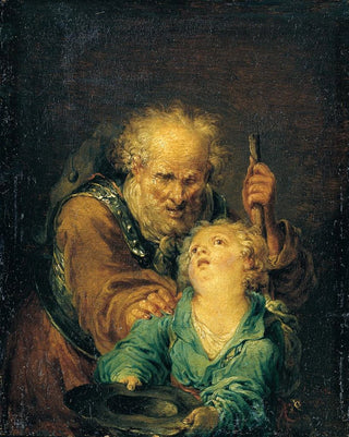 Januarius Zick - The Blinded Belisarius as a Beggar.webp