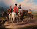 Hunting with falcons - January Suchodolski — artwork view