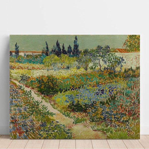 Reproduction of the painting Garden in Arles - Vincent van Gogh