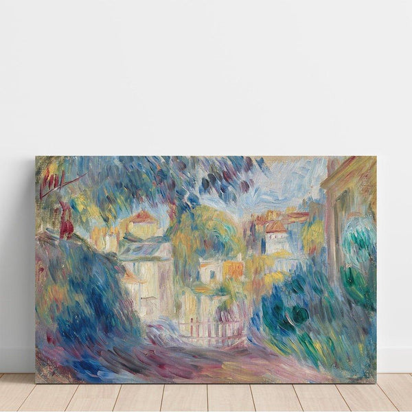 Reproduction of the painting Garden in Montmartre - Pierre-Auguste Renoir