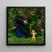 Garden étrange - Jzef Mehoffer — framed artwork on a wall