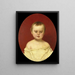 Henri Bernard van der Kolk at the age of two years - Jaroslav Čermák — framed artwork on a wall
