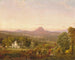 Autumn Landscape Painting, Sugar Loaf Mountain, Orange County, New York - Jasper Francis Cropsey — artwork view