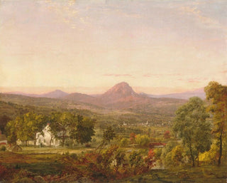 Autumn Landscape Painting, Sugar Loaf Mountain, Orange County, New York - Jasper Francis Cropsey — artwork view