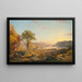 Autumnal Landscape - Jasper Francis Cropsey — framed artwork on a wall