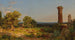 Italian landscape painting - Jasper Francis Cropsey — artwork view