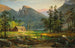Maison des pionniers, Eagle Cliff, Montagnes Blanches - Jasper Francis Cropsey — artwork view