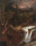 La Clove, storm scene in the Catskills mountains - Jasper Francis Cropsey — artwork view