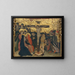 Calvaire Painting - Jaume Ferrer — framed artwork on a wall