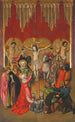 Calvaire Painting - Jaume Huguet — artwork view