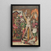Saint Vincent sur le chevalet - Jaume Huguet — framed artwork on a wall