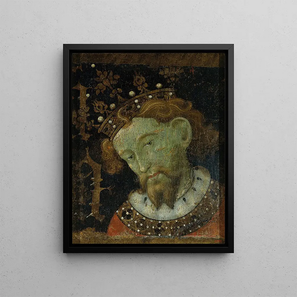 Alphonse III le Libéral - Jaume Mateu — framed artwork on a wall