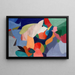 Abstract Painting - Jay Van Everen — framed artwork on a wall