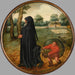 I Cry Because the World Is So Unreliable - Pieter Brueghel the Younger — displayed in an interior