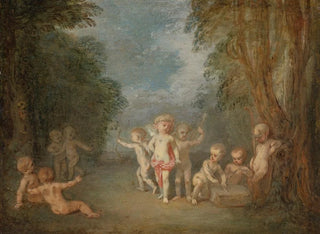 The Kingdom of Cupid - Jean-Antoine Watteau — artwork view