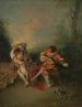 La Surprise - Jean-Antoine Watteau — artwork view