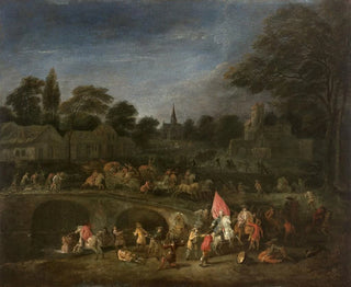 La revanche des paysans - Jean-Antoine Watteau — artwork view