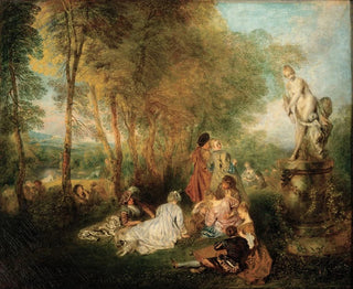 Le Festin de l'amour - Jean-Antoine Watteau — artwork view