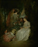 L'accord parfait - Jean-Antoine Watteau — artwork view