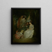 L'accord parfait - Jean-Antoine Watteau — framed artwork on a wall