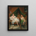 Attendant - Jean-Augustin Franquelin — framed artwork on a wall