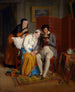 Reading to convalescents - Jean-Augustin Franquelin — artwork view