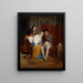 Reading to convalescents - Jean-Augustin Franquelin — framed artwork on a wall
