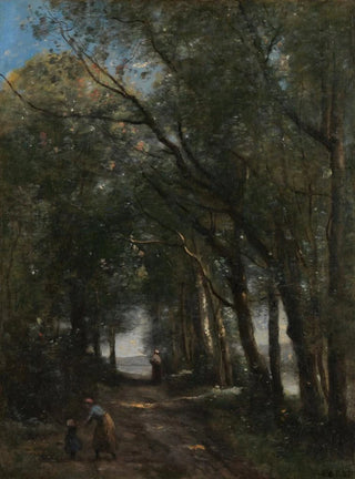 JeanBaptisteCamille Corot - A Lane through the Trees.webp