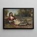 Algerian Painting - Jean-Baptiste-Camille Corot — framed artwork on a wall
