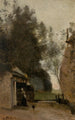 Environs d'Amsterdam petite ferme des bords de l'Amstel - Jean-Baptiste-Camille Corot — artwork view