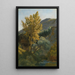 Study of a tree near a stream in Italy - Jean-Baptiste-Camille Corot — framed artwork on a wall